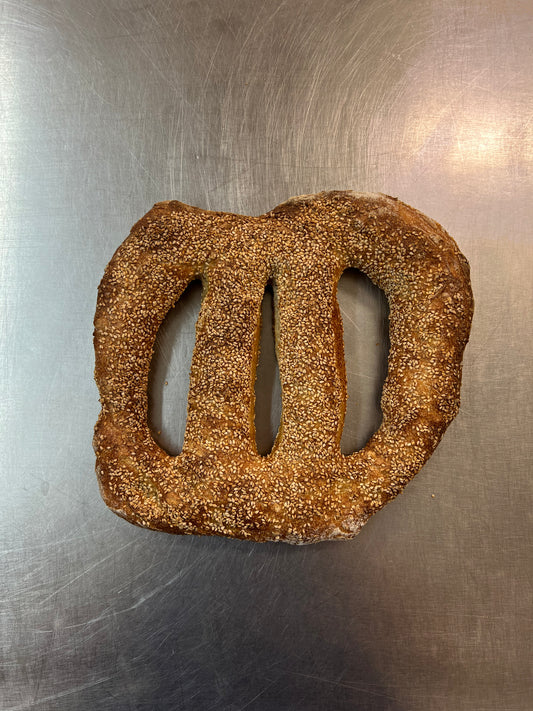 Sesam Fougasse