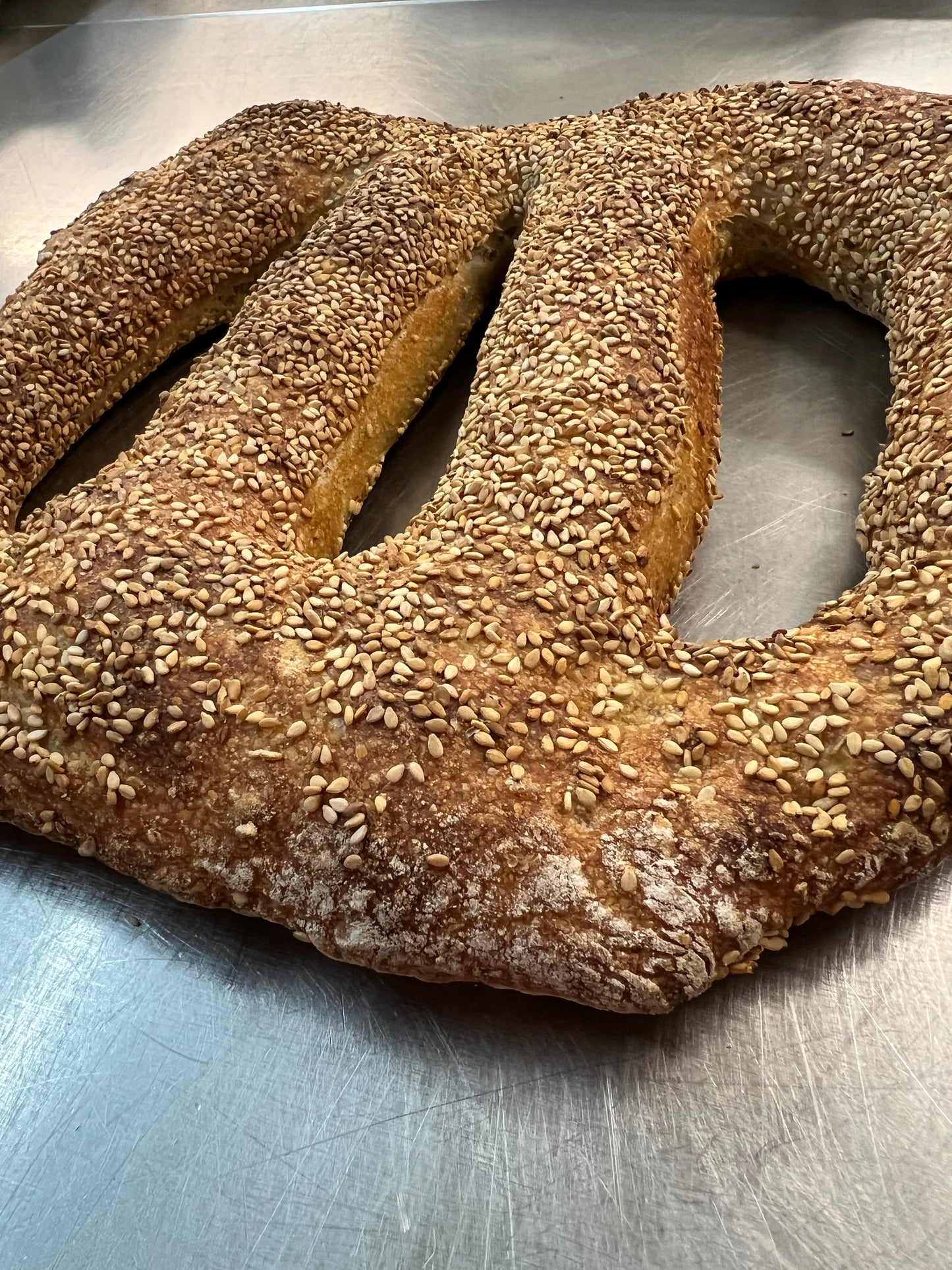 Sesam Fougasse