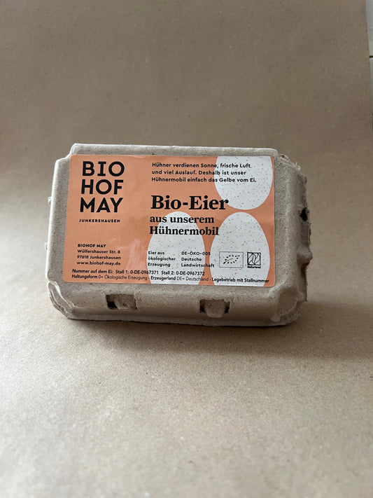 Bio-Eier | 6 Stück