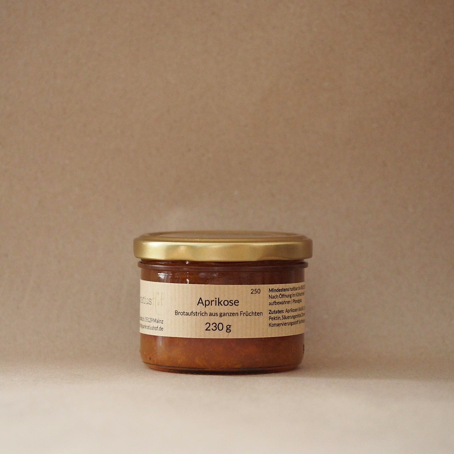 Brotaufstrich Aprikose