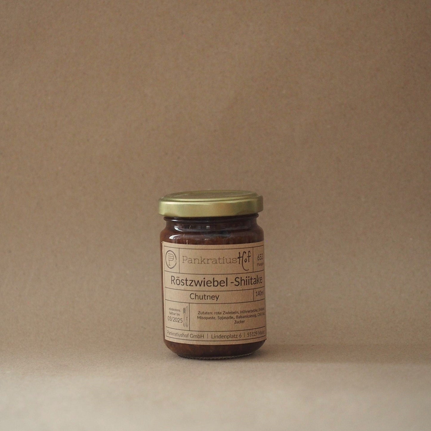 Röstzwiebel-Shiitake Chutney