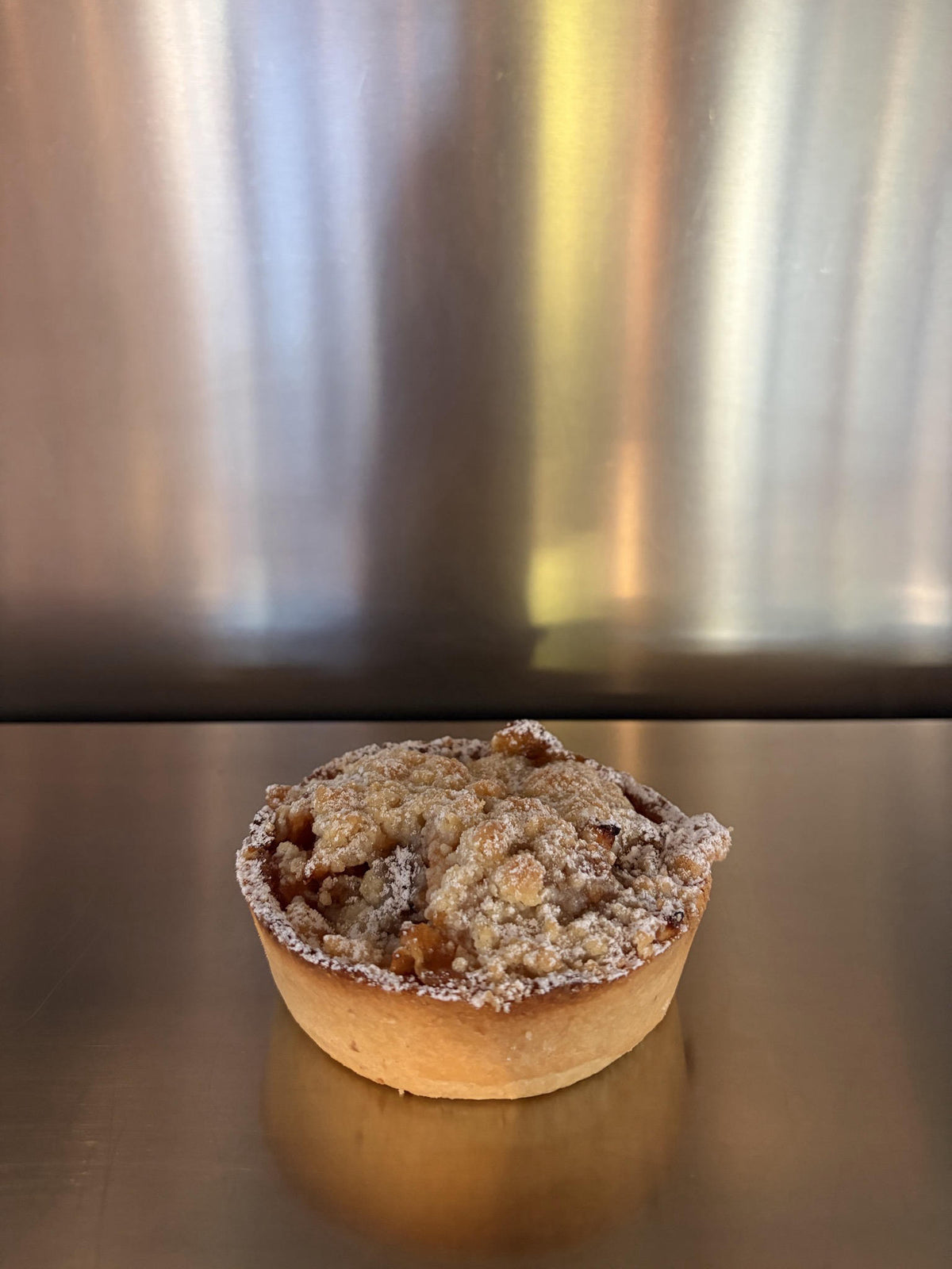 Apfel-Kirschstreusel